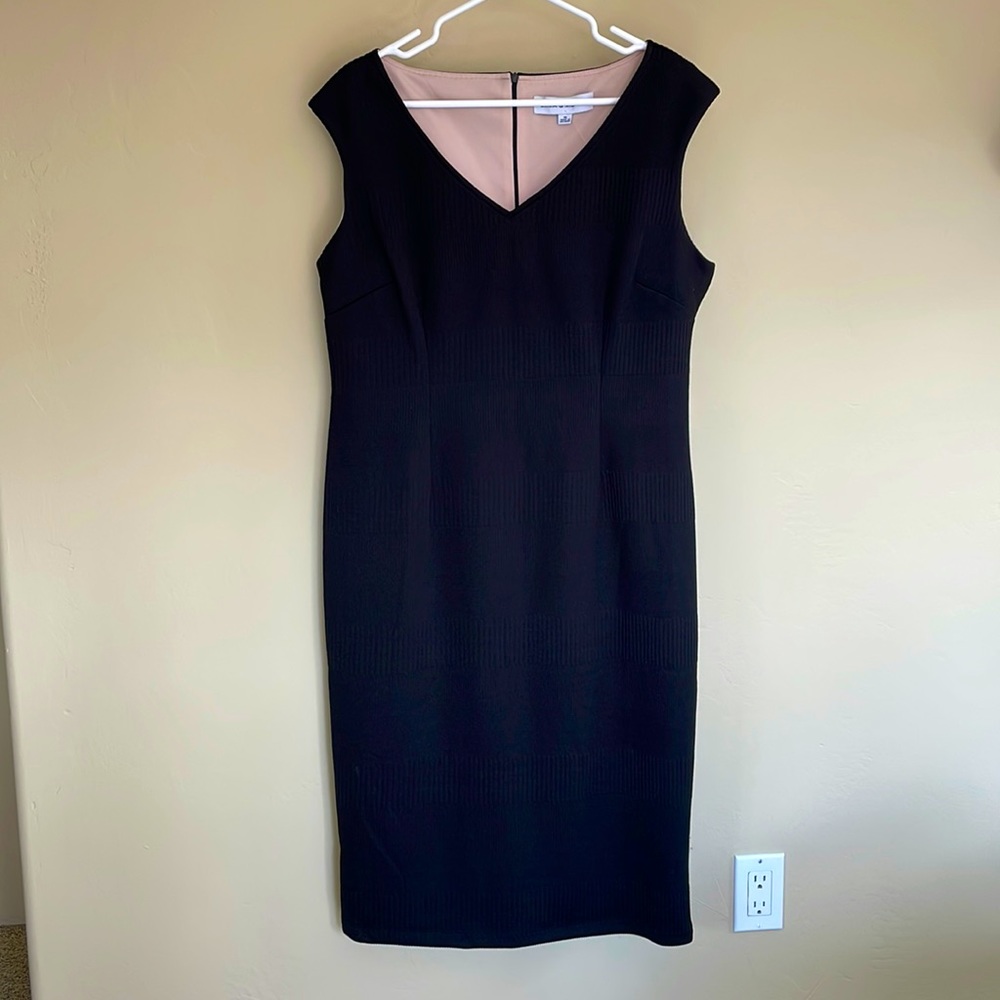 Emma and Michelle black dress